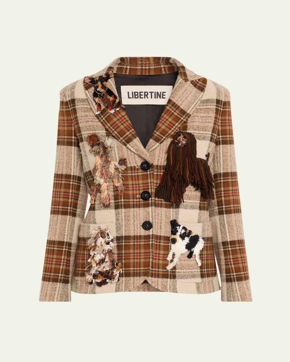 Westminister Embroidered Single-Breasted Jacket